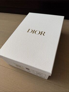 Dior Empty White Shoebox Gift Box  12.75” x 8.5” x 4.5”